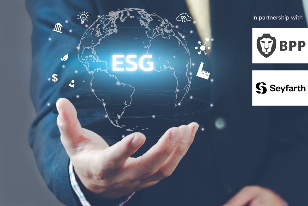 How do business leaders incorporate ESG objectives into their organisational agenda